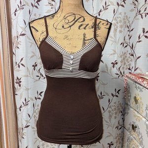 Cozy S&SCasual, Brown Tank Top. Size: M